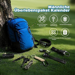 24-in-1 Survival Gear Kit Emergency Tool Set Outdoor Summer Camping Hiking Gift