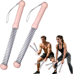 Upgrade 2nd Generation Weighted Ropeless Battle Ropes for Home Gym | Portable Co