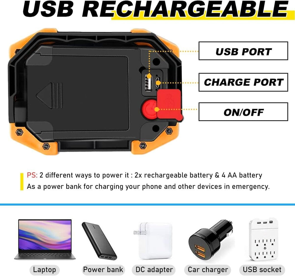 Rechargeable LED Work Light 30W