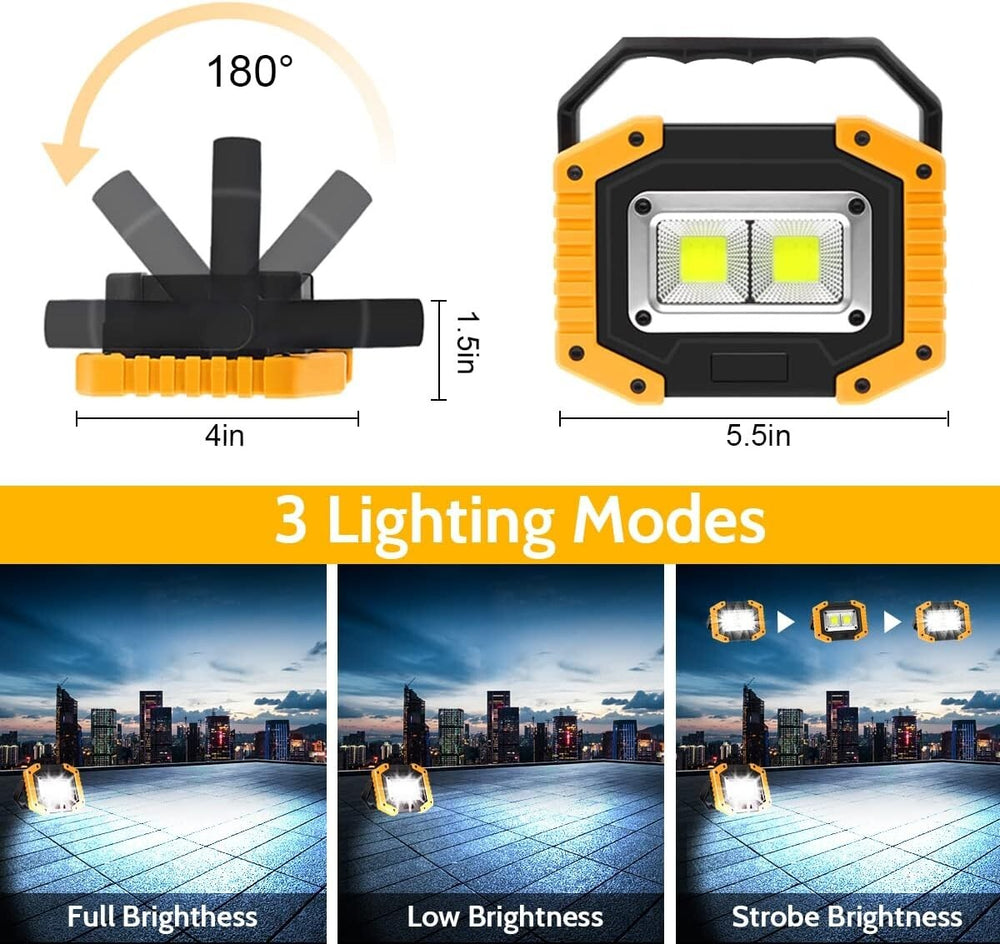 Rechargeable LED Work Light 30W