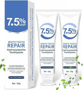 2Pcs Hydroxyapatite Toothpaste,Hydroxyapatite Toothpaste 7.5,Fluoride-Free Ename