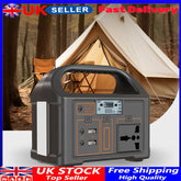 100W 220V Portable Power Station Outdoor Solar Generator Emergency Power Supply