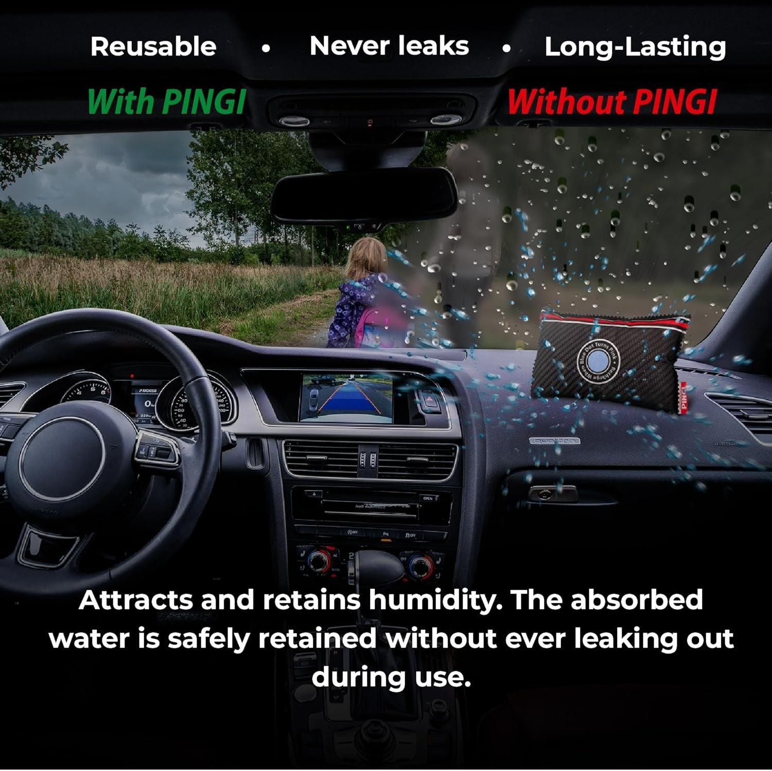 Reusable Car Dehumidifier Bag