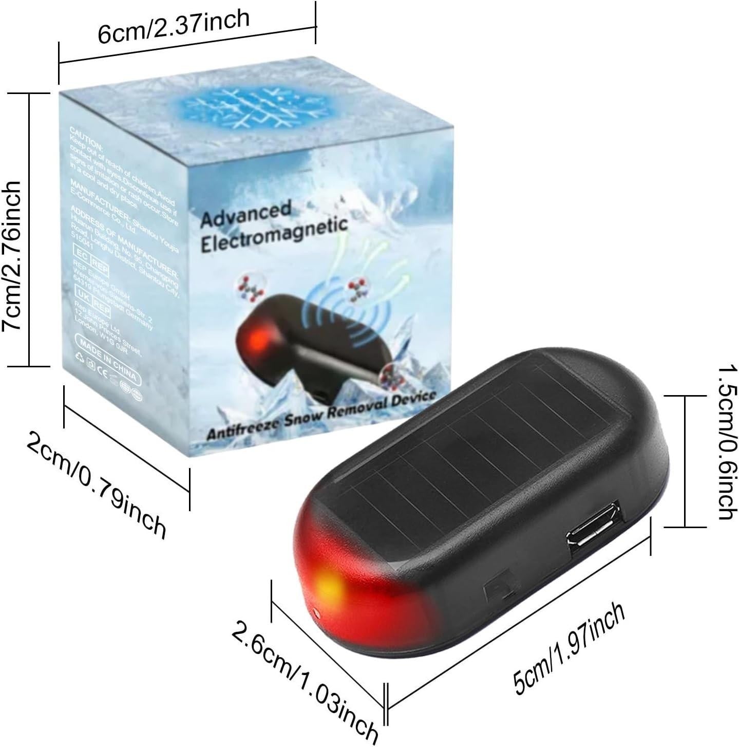 Electromagnetic Car Deicer,Electromagnetic Antifreeze Snow Removal Deicer,Electr
