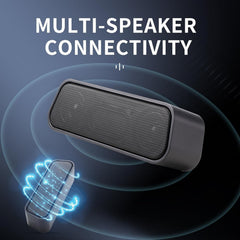 Bluetooth Speaker Wireless, Portable Speaker Stereo Sound Bluetooth 5.3 IPX7 Wat