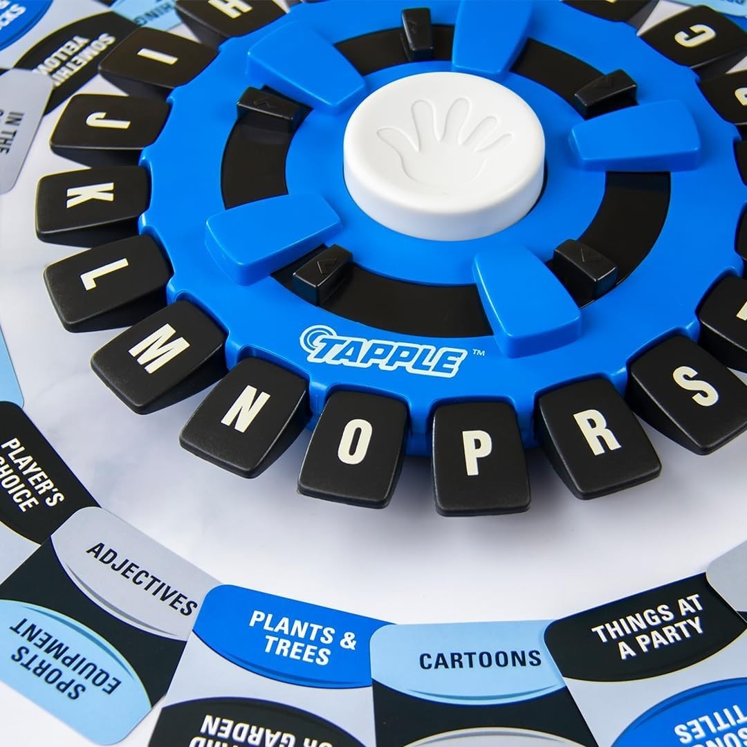 The Original TAPPLE, The Fast-Paced Family Board Game, Choose a Category & Race
