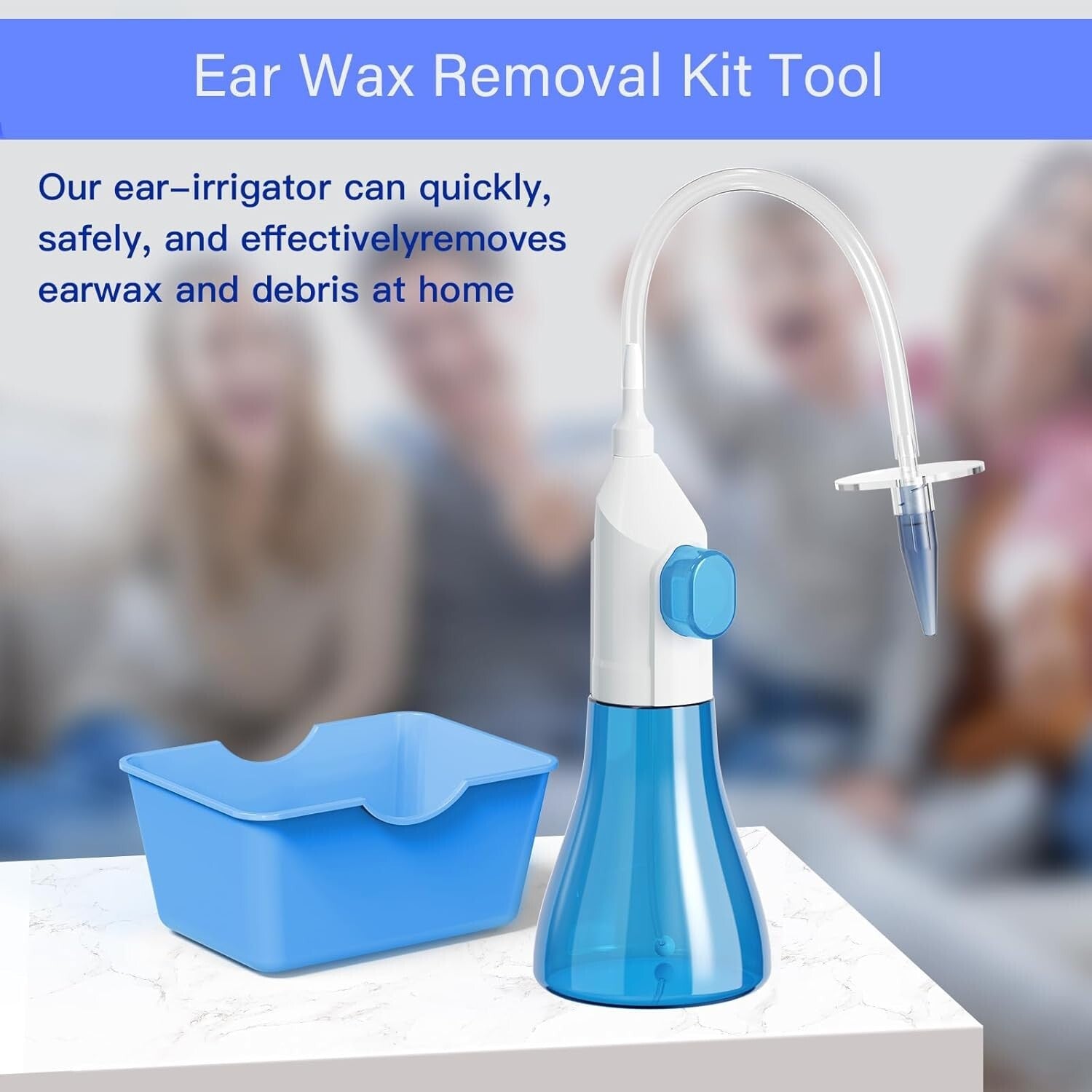 Ear Wax Removal Kit, XaYis Ear Cleaner, Ear Wax Remover with Soft Quad-Stream Ti