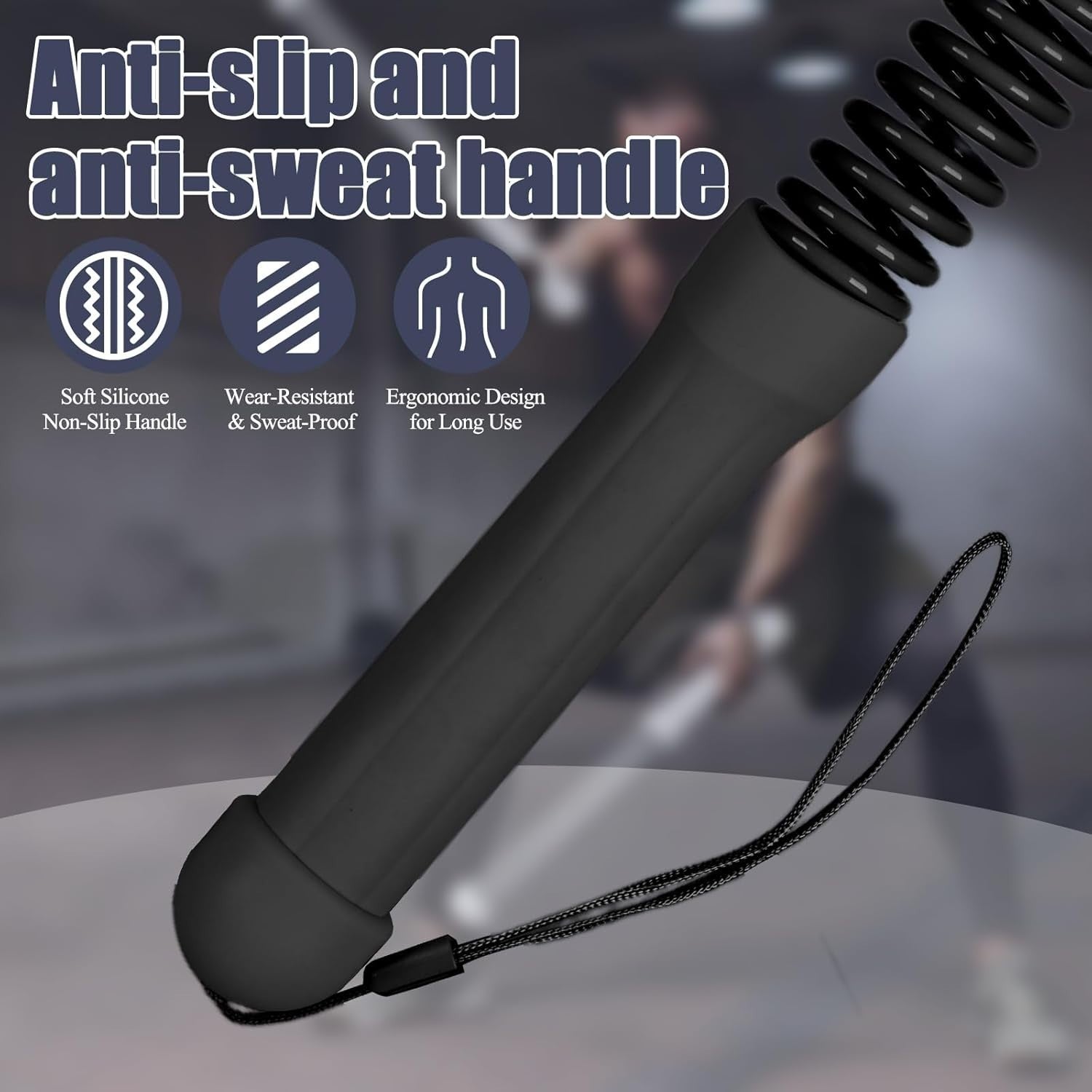 Upgrade 2nd Generation Weighted Ropeless Battle Ropes for Home Gym | Portable Co