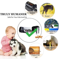 Mouse Trap, Humane Traps for Indoors, Rodent Control Trap High Sensitive No Kill