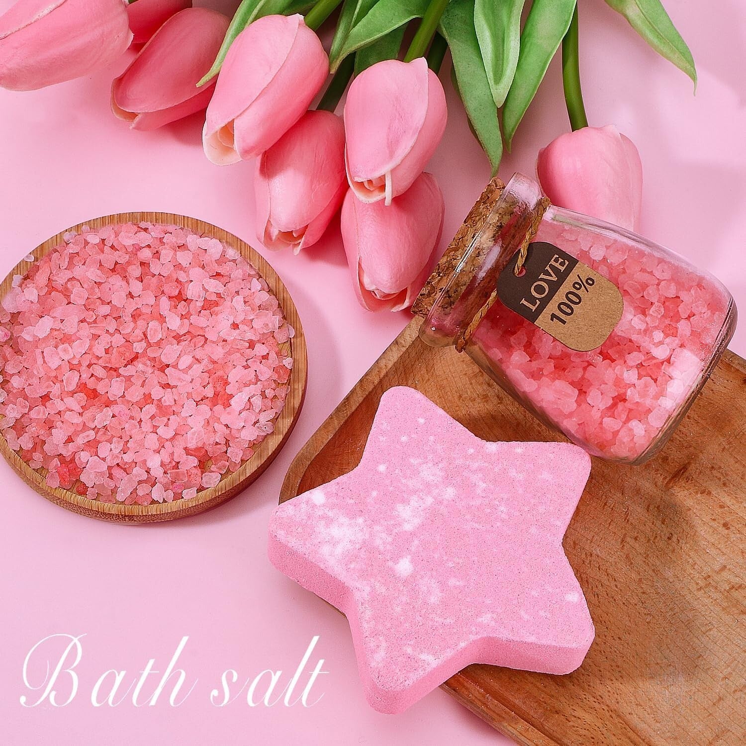 Birthday Pamper Gifts for Women, Unique Self Care Package Relaxation Spa Ba KXXP