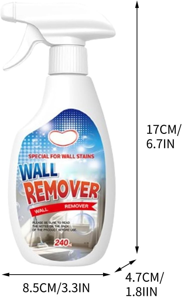 Wall Mold Remover Spray, Highly Effective Mold Removal Spray for Walls, Multi-Su