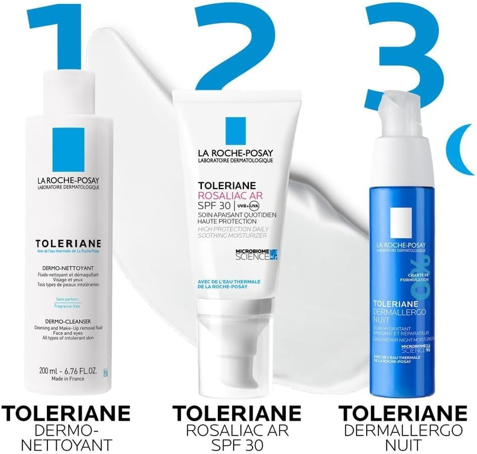 La Roche-Posay Toleriane Rosaliac AR SPF30 Moisturiser for dry, redness-prone