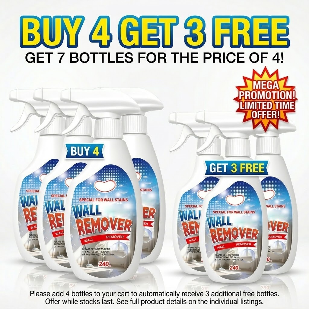 Highly Effective Removal Spray, Wall Remover Spray - Prevents Regrowth, Long-Ter