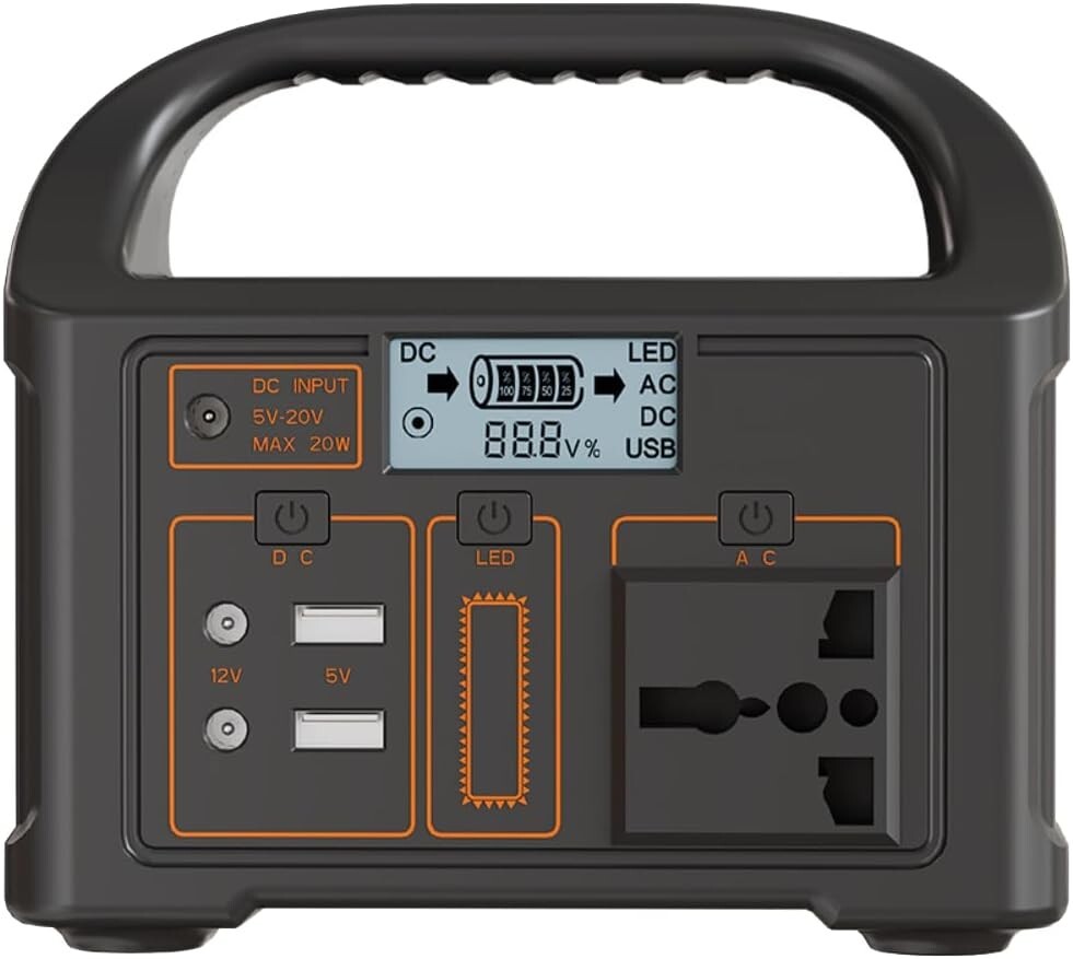 Mini Portable Power Station 100Wh Backup Lithium Battery, 240V 100W Pure Sine Wa