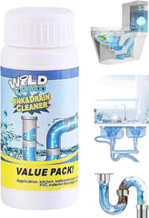 Powerful Sink Foaming Drain Cleaner, Wild Sink and DrainCleaner Powder,Powerful