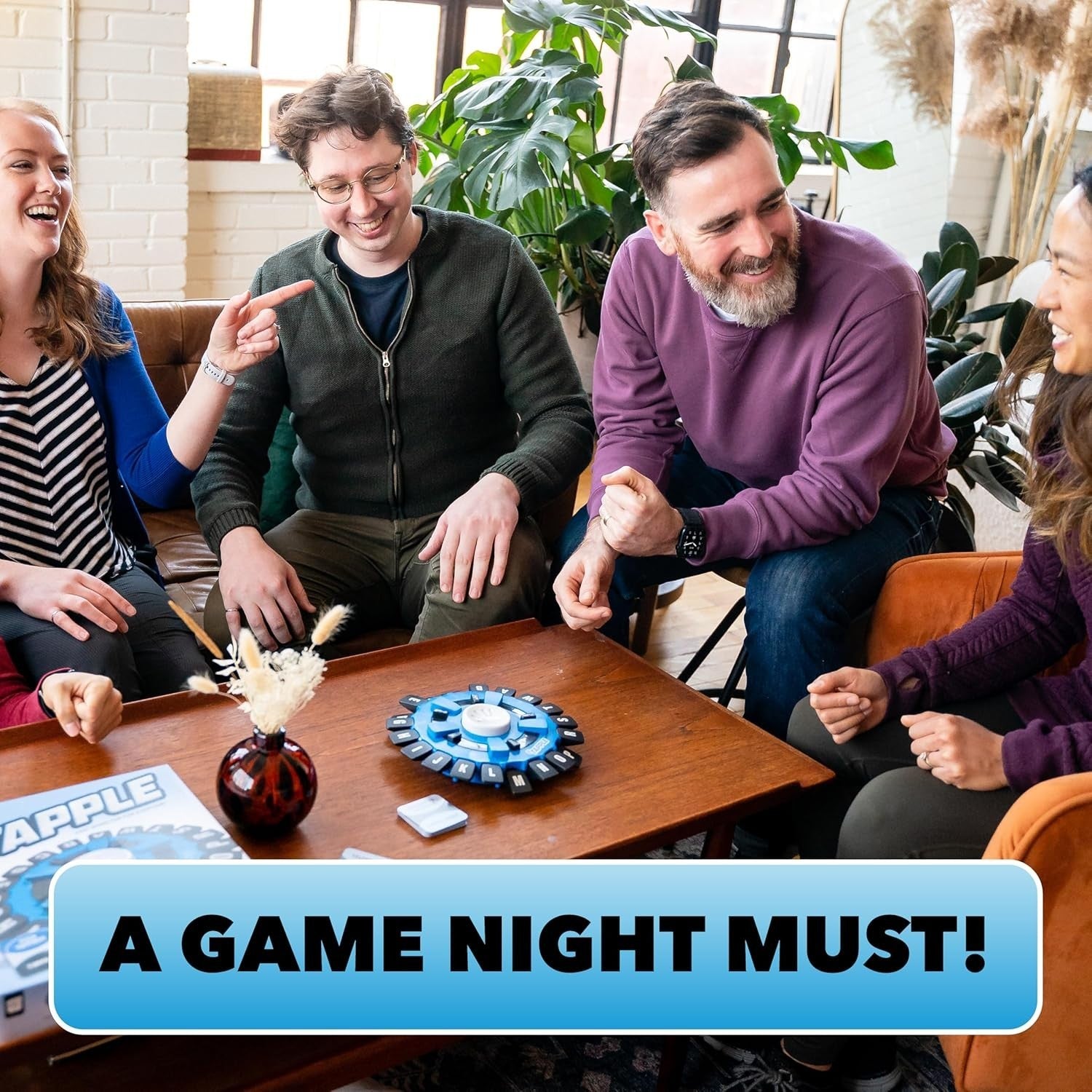 The Original TAPPLE, The Fast-Paced Family Board Game, Choose a Category & Race