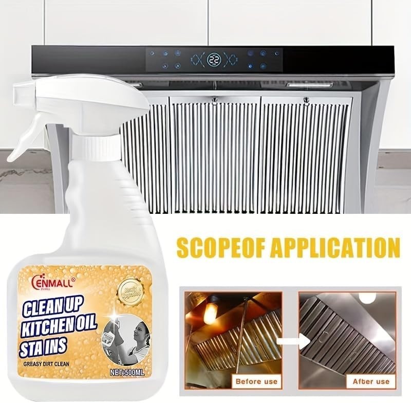 Oven Cleaner Heavy Duty Oven Cleaner Foam Cleaners for BBQ, Grill, Hob & Stoveto