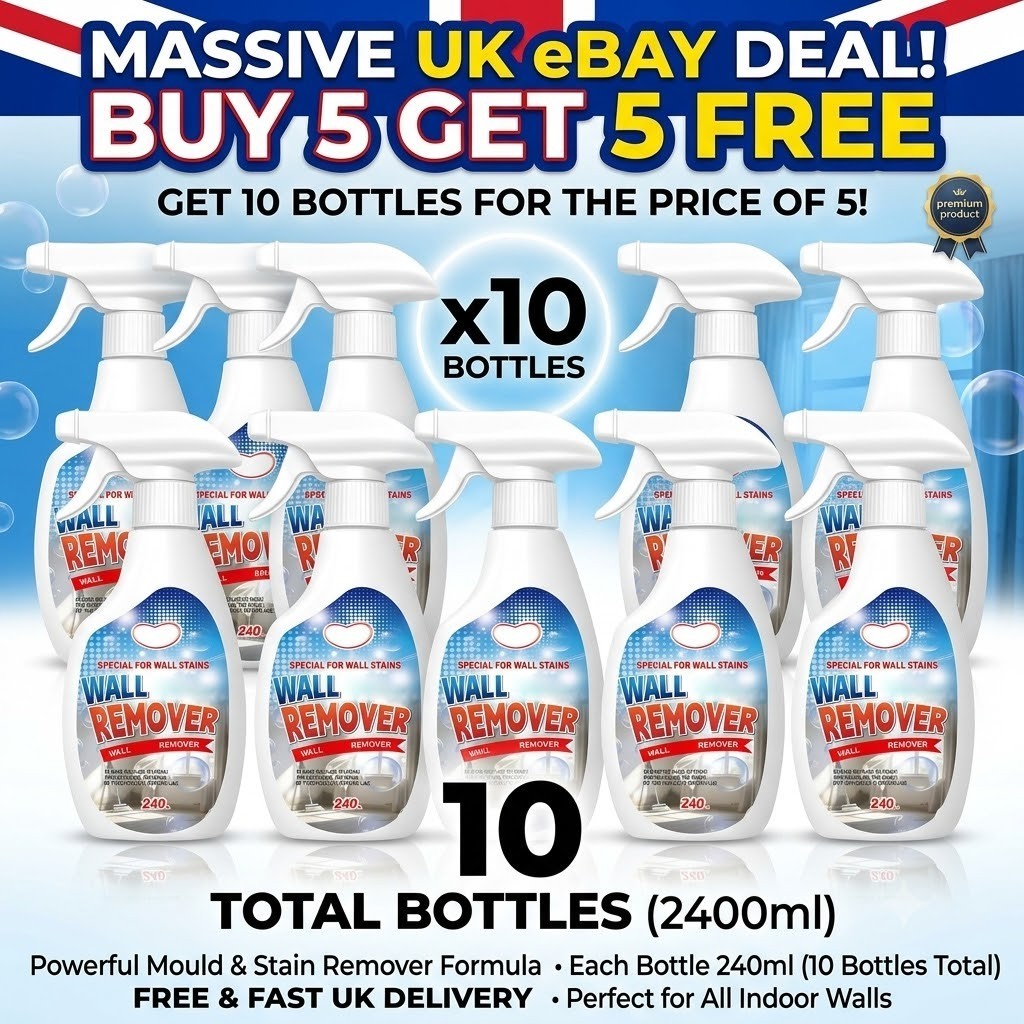 Highly Effective Removal Spray, Wall Remover Spray - Prevents Regrowth, Long-Ter