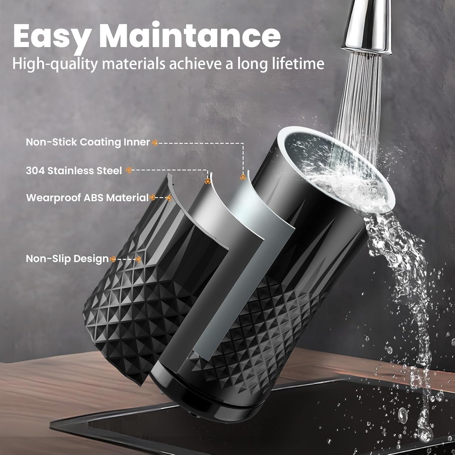 VIWAVE Milk Frother Electric,4 in 1 Automatic Milk Frother, Hot&Cold Milk Foamer