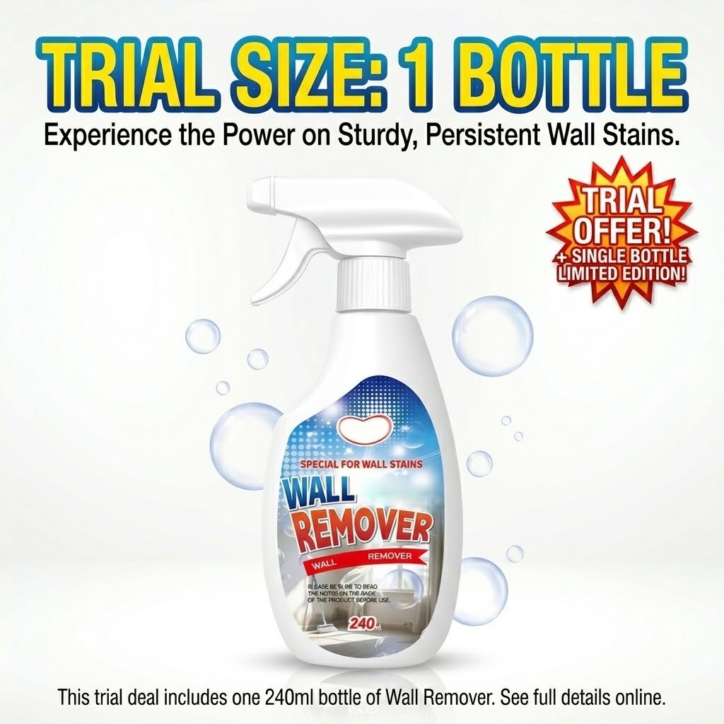 Highly Effective Removal Spray, Wall Remover Spray - Prevents Regrowth, Long-Ter