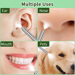 VITCOCO Ear Wax Removal Kit, 1920P HD Ear Cleaner with Camera Ear Wax Remover IL