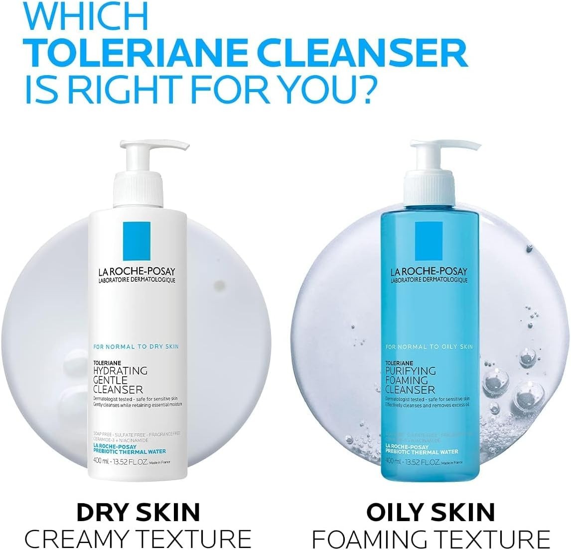 LA ROCHE POSAY Toleriane Purifying Foaming Cleanser 400 ml