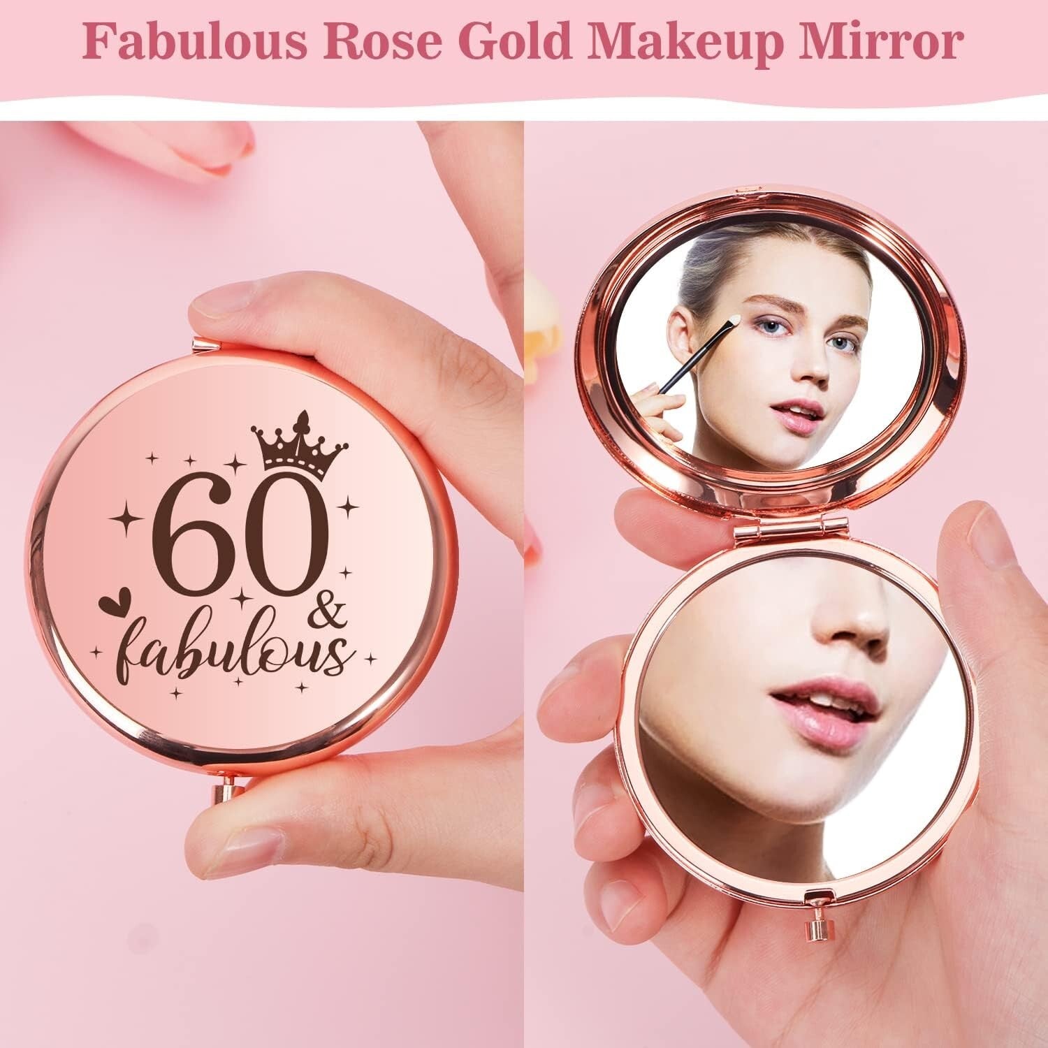 60th Birthday Gifts for Women, Personalised Birthday Hampers for Women TurniA9YB