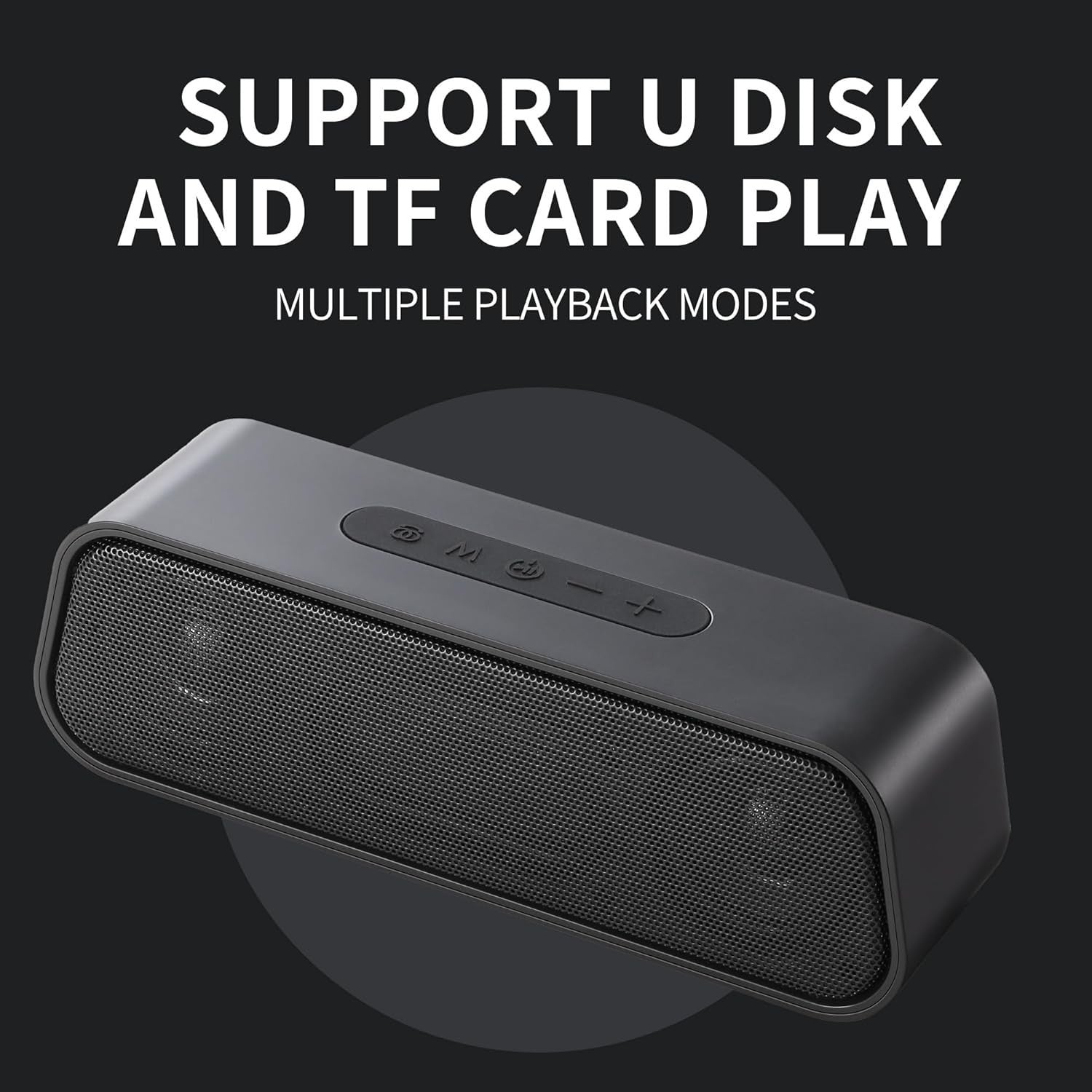 Bluetooth Speaker Wireless, Portable Speaker Stereo Sound Bluetooth 5.3 IPX7 Wat