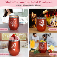 60th Birthday Gifts for Women, Personalised Birthday Hampers for Women TurniA9YB