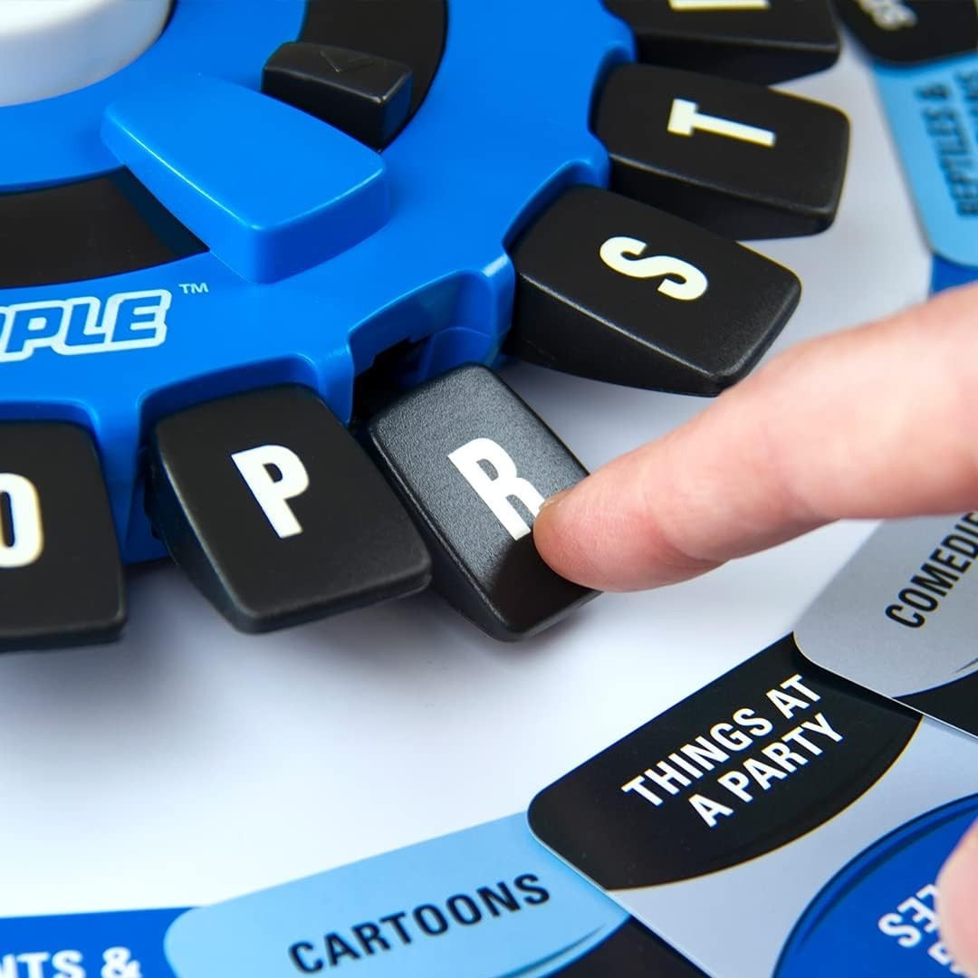 The Original TAPPLE, The Fast-Paced Family Board Game, Choose a Category & Race