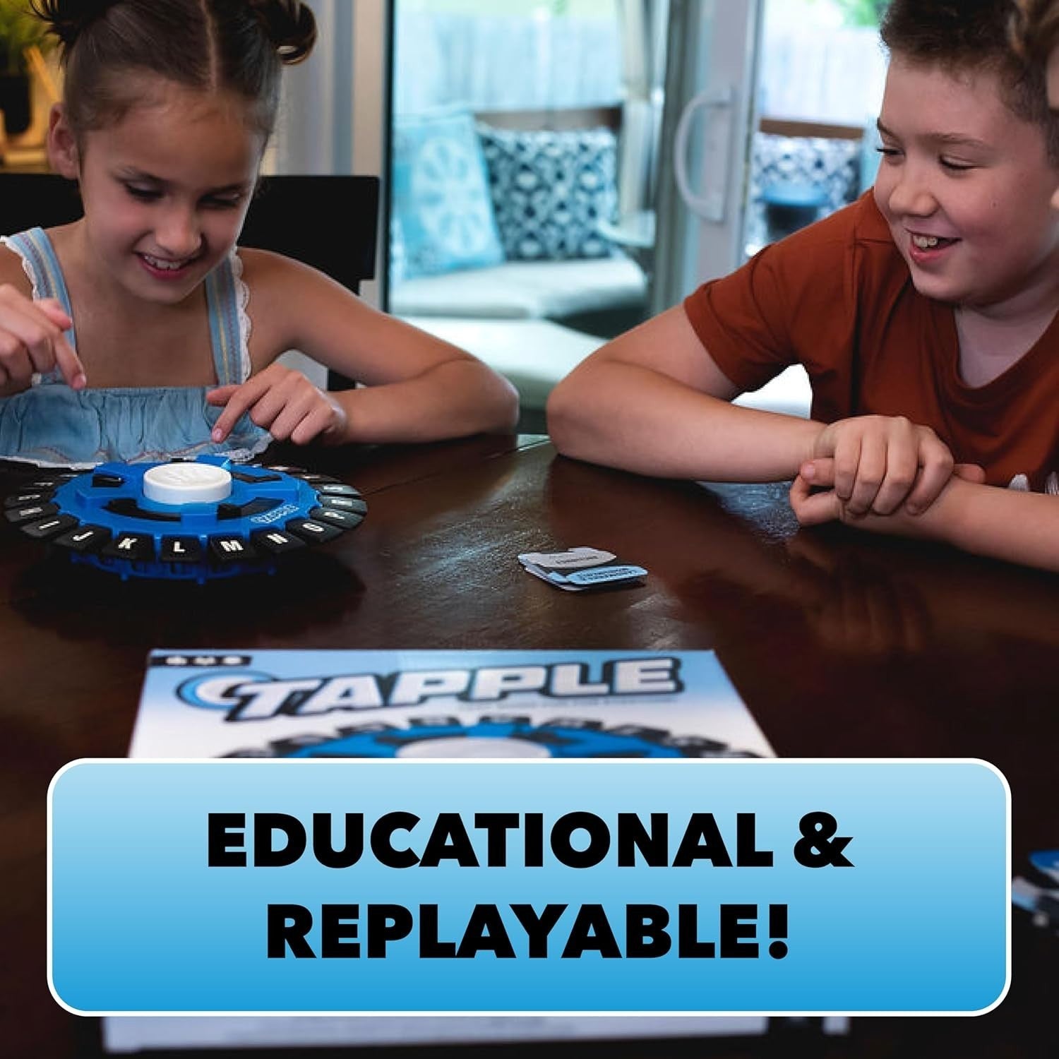The Original TAPPLE, The Fast-Paced Family Board Game, Choose a Category & Race