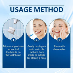 2Pcs Hydroxyapatite Toothpaste,Hydroxyapatite Toothpaste 7.5,Fluoride-Free Ename