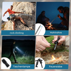 24-in-1 Survival Gear Kit Emergency Tool Set Outdoor Summer Camping Hiking Gift