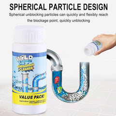 Powerful Sink & Drain Cleaner, Pipe Dredge Deodorant, Sink and drain cleaner Pow