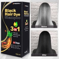 Black Hair Dye Shampoo for Gray Hair