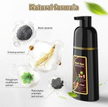 Black Hair Dye Shampoo for Gray Hair