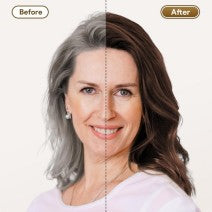 Black Hair Dye Shampoo for Gray Hair